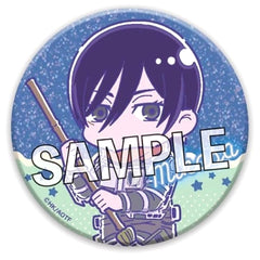 Attack on Titan Mikasa Ackerman Melon Pop Can Badge Buttons [USED]