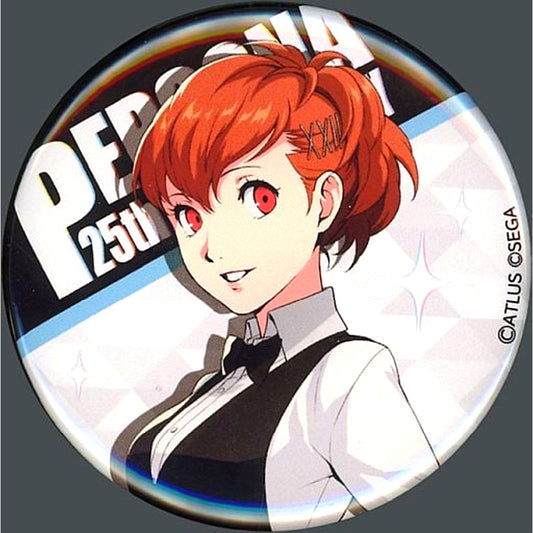Female Protagonist Persona 3 Portable Button Sega Collabo Cafe 25th Anniversary Early [USED]