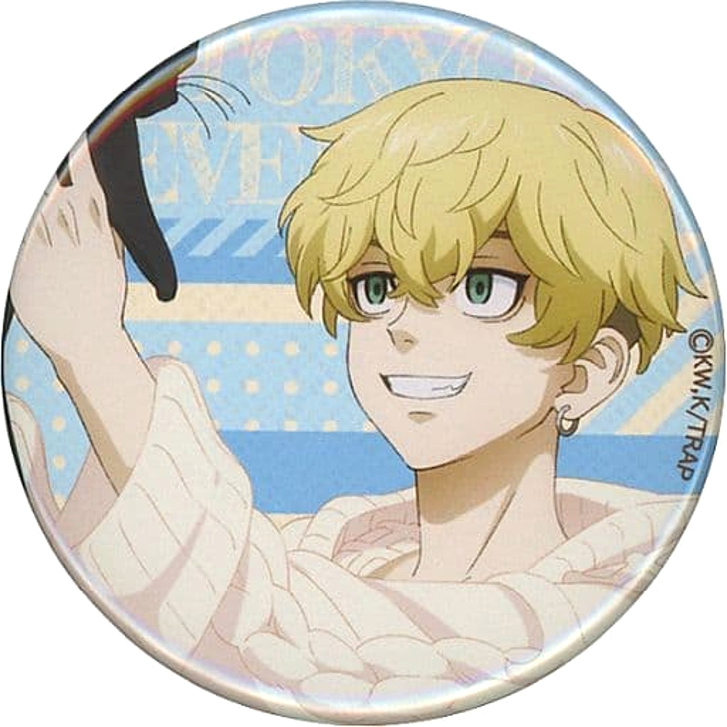 Chifuyu Matsuno Close-up Tokyo Revengers Random Button with the Cat Ver. animate Limited [USED]