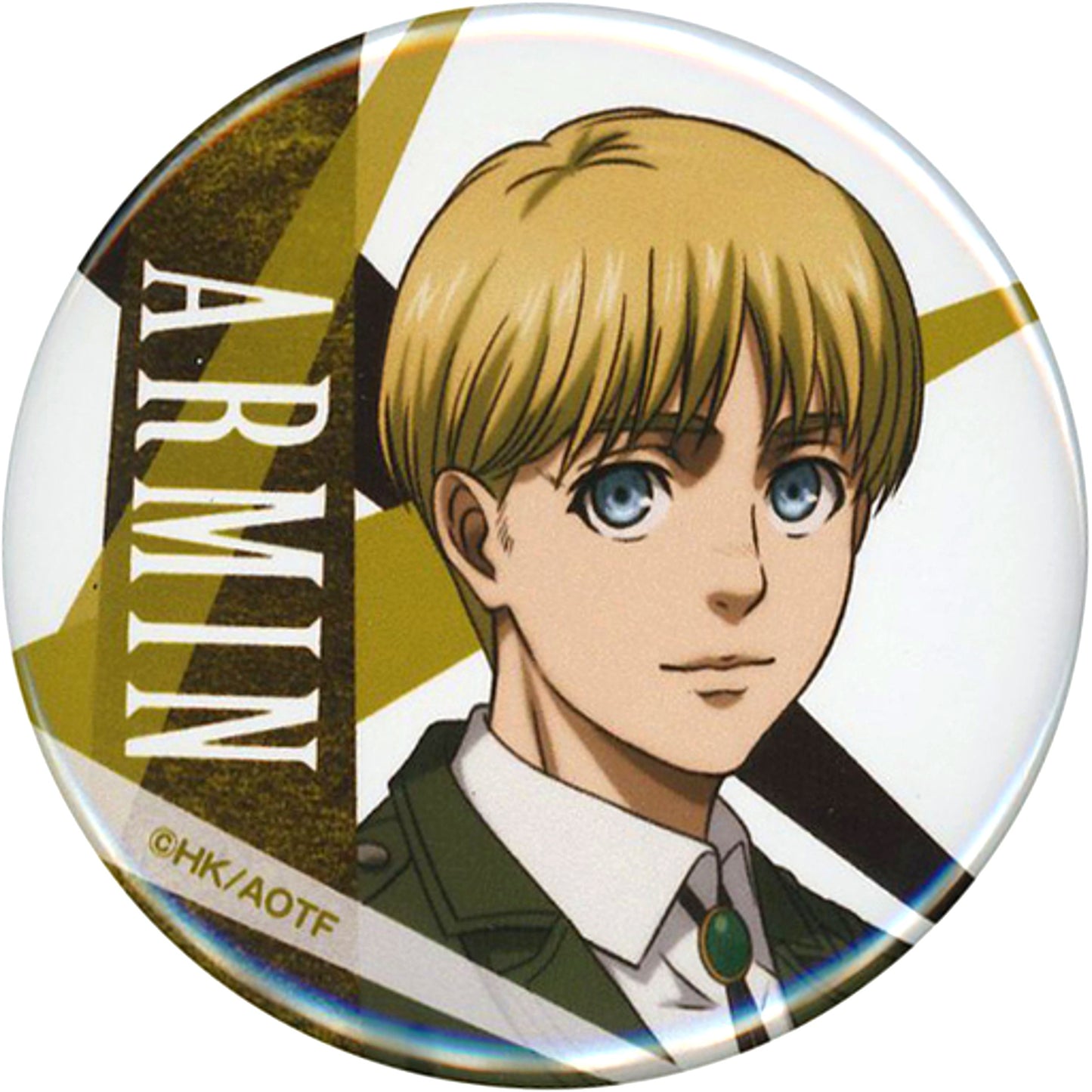 Armin Arlert Attack on Titan The Final Season New Sumie Design POP UP SHOP in TSUTAYA Badge [USED]