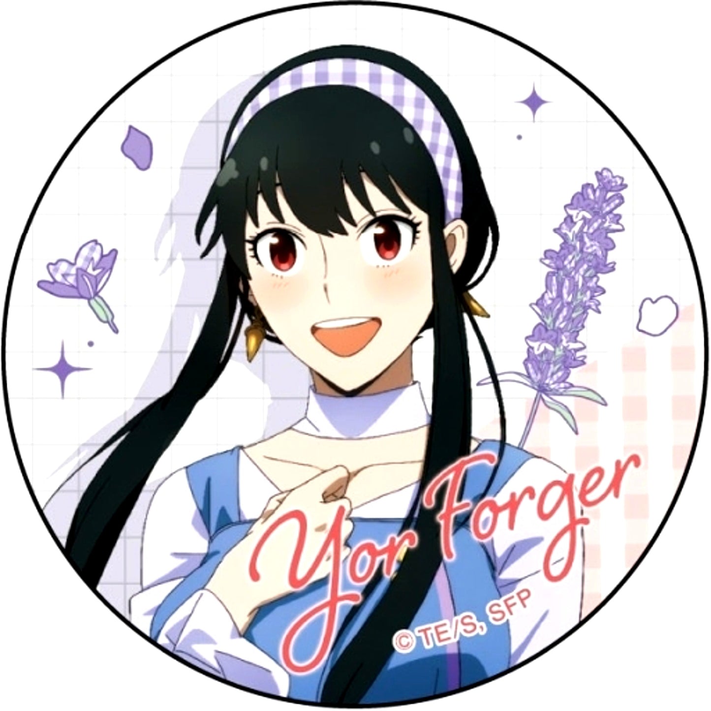 Yor Forger SPY x FAMILY Trading Badge Link Coordinate [USED]