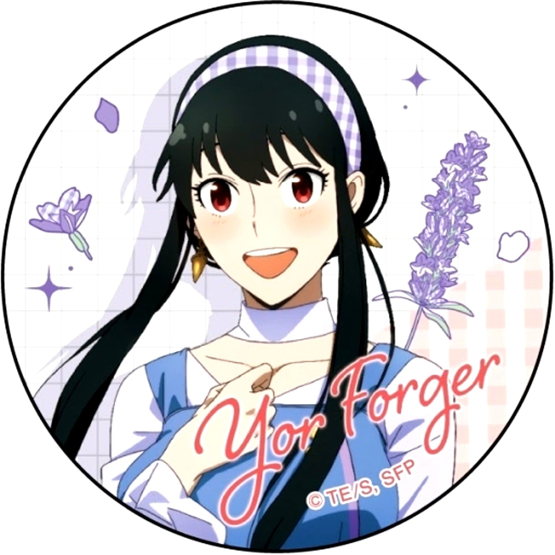 Yor Forger SPY x FAMILY Trading Badge Link Coordinate [USED]