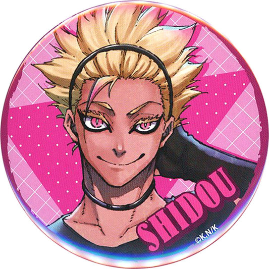 Ryusei Shido Blue Lock 75mm Button Prize Included [USED]