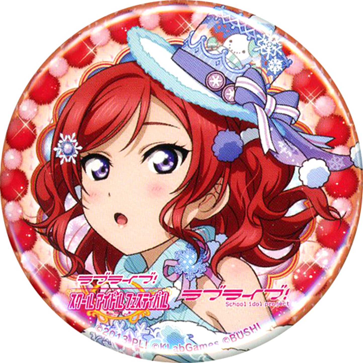 Maki Nishikino Love Live! Trading Button Air Comiket Ver. Air Comiket 2 Goods [USED]