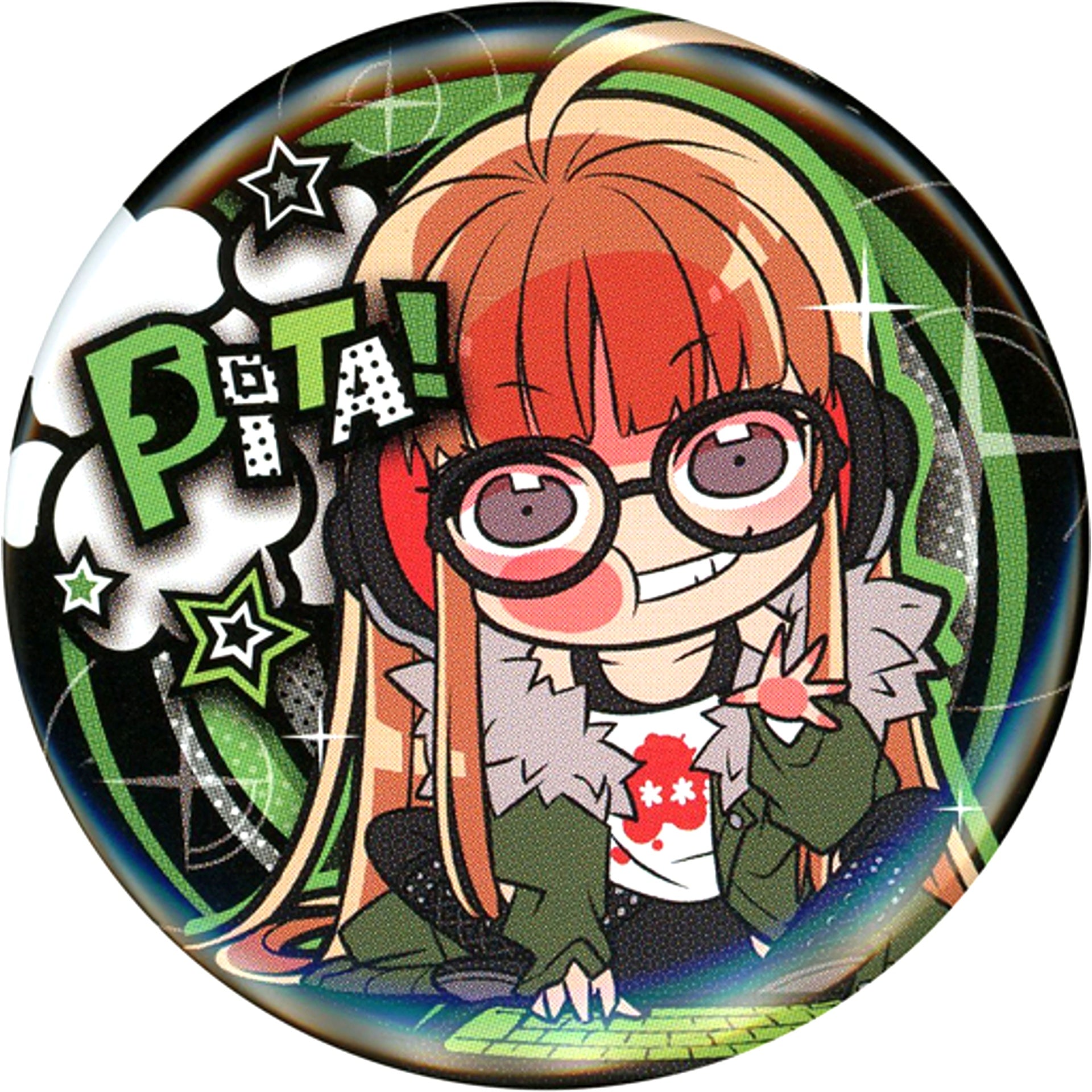 Futaba Sakura Persona 5 Pita! Defome Button School Uniform Ver. [USED]