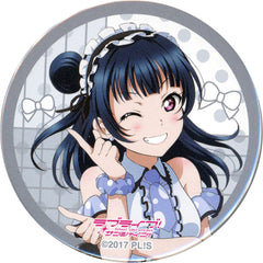 Love Live! Sunshine!! Yoshiko Tsushima Omoiyo Hitotsu ni Nare Trading Round Can Badge Vol.2 5th Anniversary Exhibition: Pieces of Aqours Limited Buttons [USED]