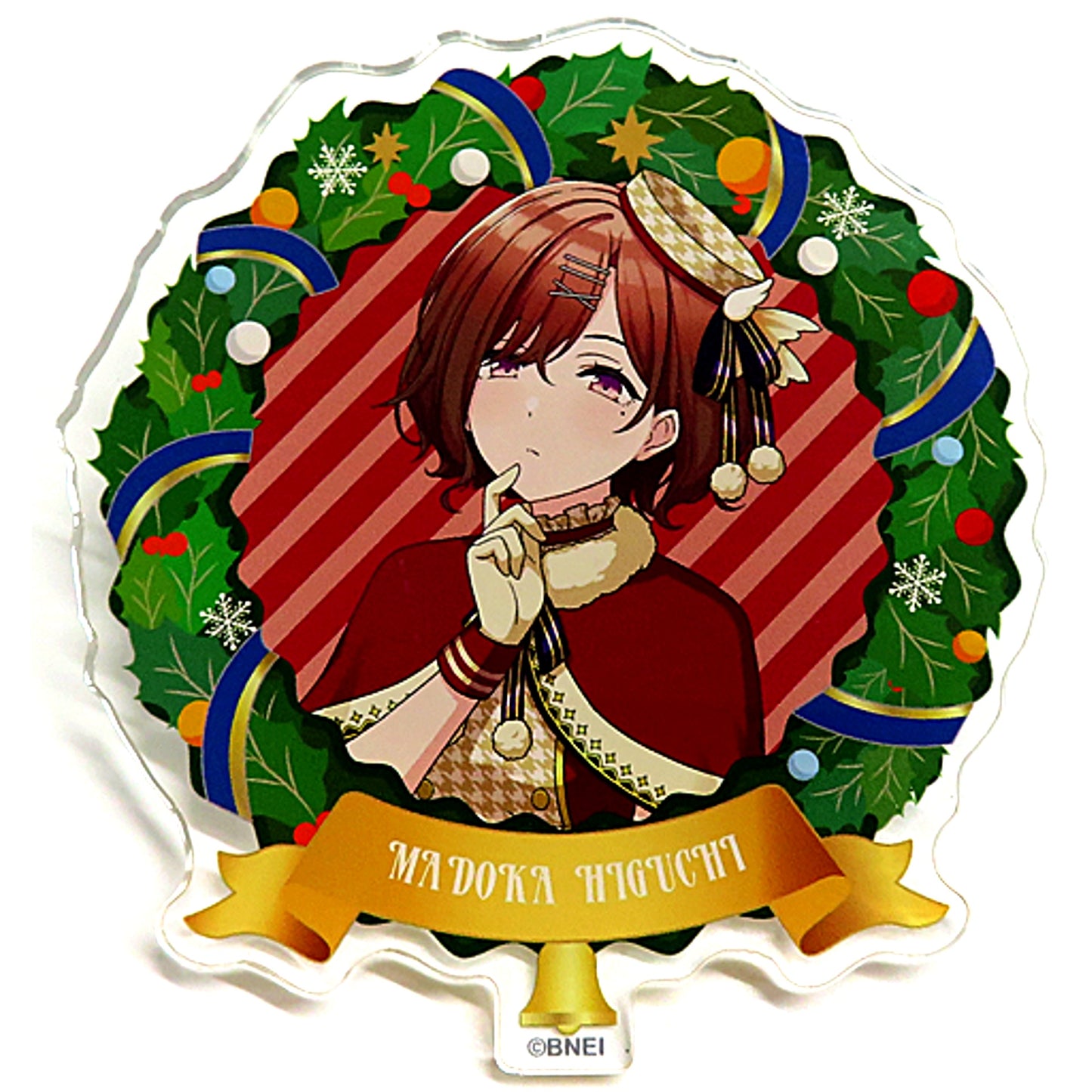 Madoka Higuchi - Xmas Party -Silent night- Ver. Official Produce Badge The Idolmaster Shiny Colors Xmas Party -Silent night- [USED]