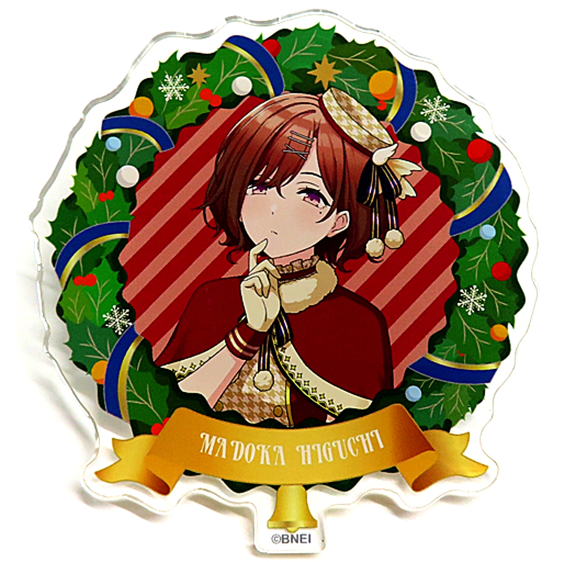 Madoka Higuchi - Xmas Party -Silent night- Ver. Official Produce Badge The Idolmaster Shiny Colors Xmas Party -Silent night- [USED]