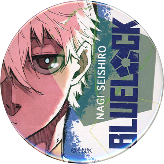 Seishiro Nagi Blue Lock 75mm Button Kujibikido Kuji Blue Prison Entering the Dorm! C-3 Prize [USED]
