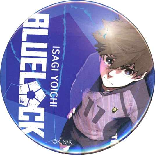 Yoichi Isagi Blue Lock Kujibikido Lottery 75mm Button B Full Body Blue Prison Entering the Dormitory! C-7 Prize [USED]