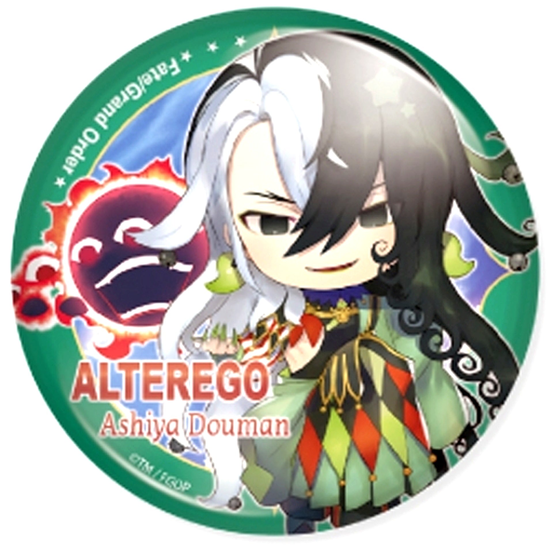 Alter Ego Ashiya Douman Fate/Grand Order Charatoria Button vol.5 [USED]