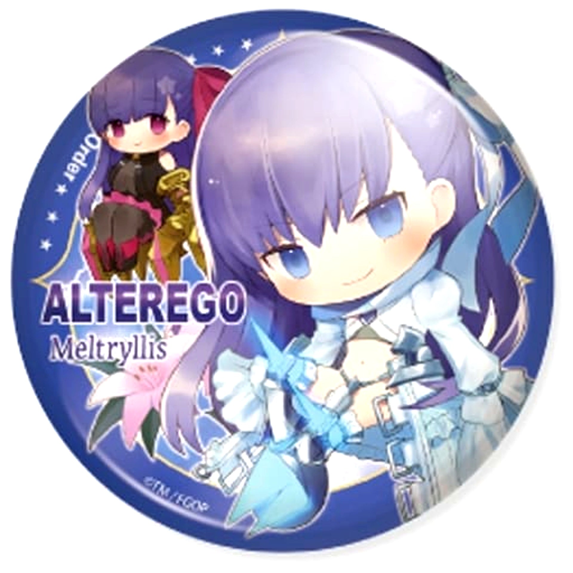 Fate/Grand Order Alter Ego Meltlilith CharaToria Can Badge Vol.6 [USED]