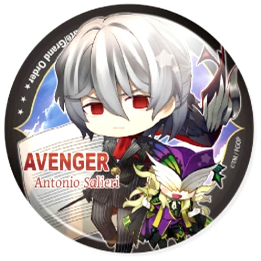 Fate/Grand Order Avenger Antonio Salieri CharaToria Can Badge Vol.6 [USED]