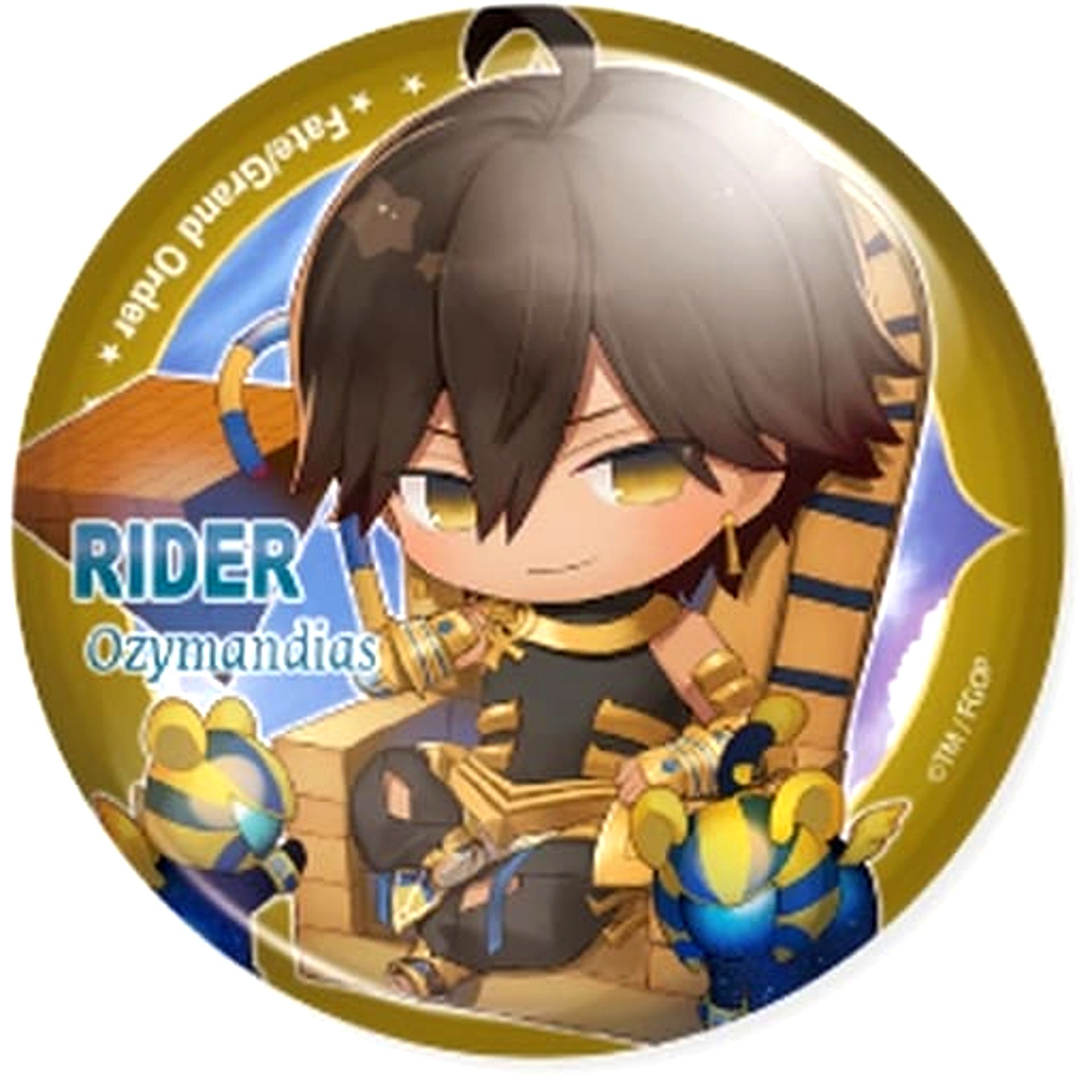 Fate/Grand Order Rider Ozymandias CharaToria Can Badge Vol.6 [USED]