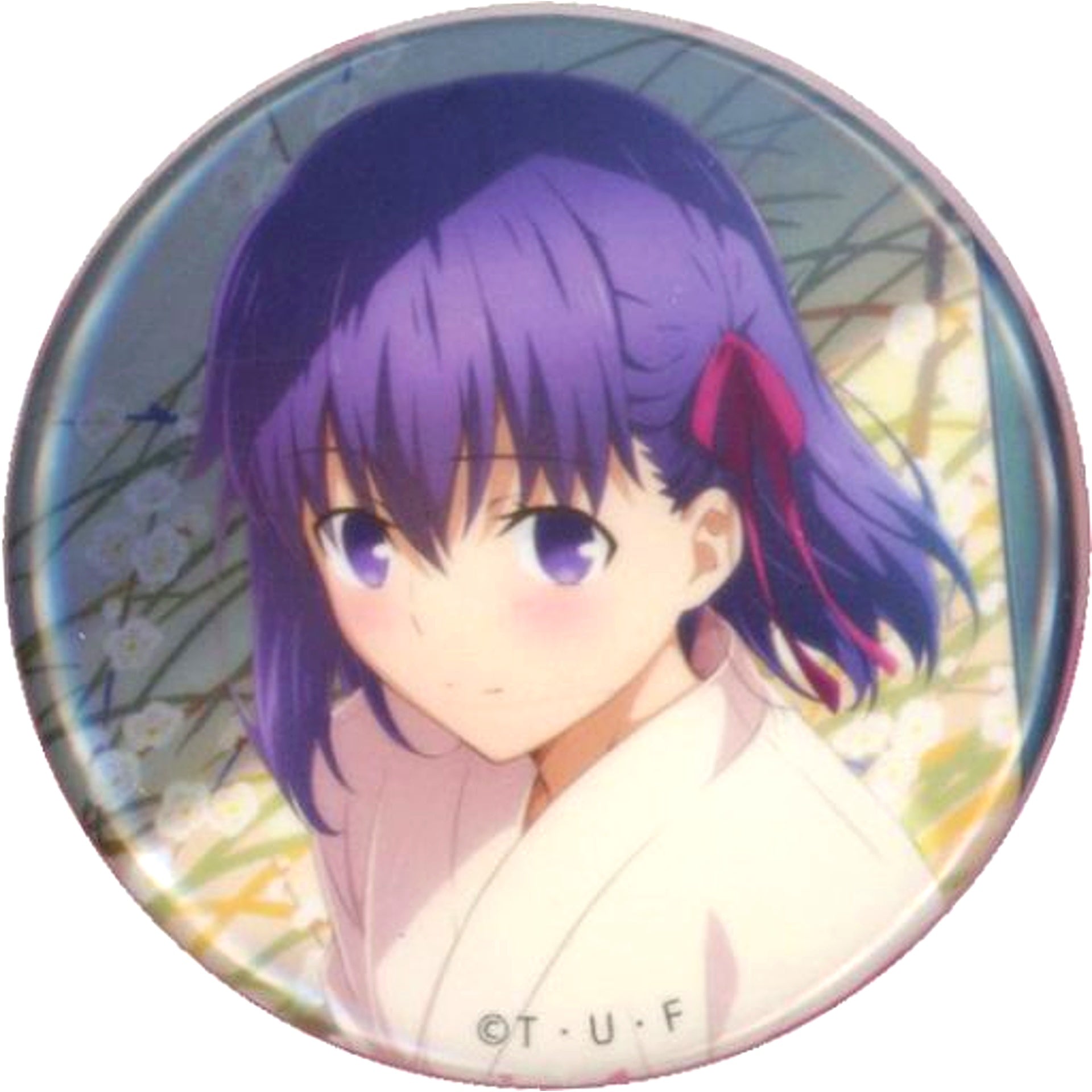 Sakura Matou Fate/stay night Single Item 56mm Button First Interlude Set In the End We Didn't Go to the Festival C94 Movie Fate/stay night Heaven's Feel [USED]