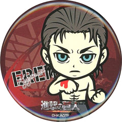Attack on Titan Ellen Yeager Chibi Character Can Badge Vol.3 cookpadLive Cafe Giant Festival Vol.3 Limited Buttons [USED]