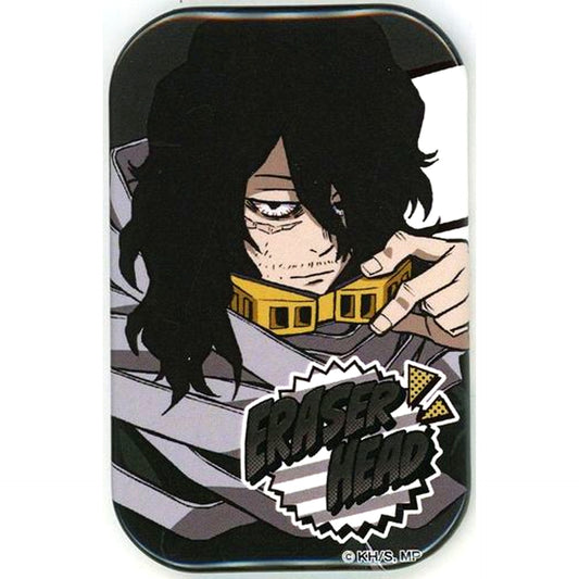 Shota Aizawa Eraser Head My Hero Academia Square Button Action PLUS ULTRA SQUARE [USED]
