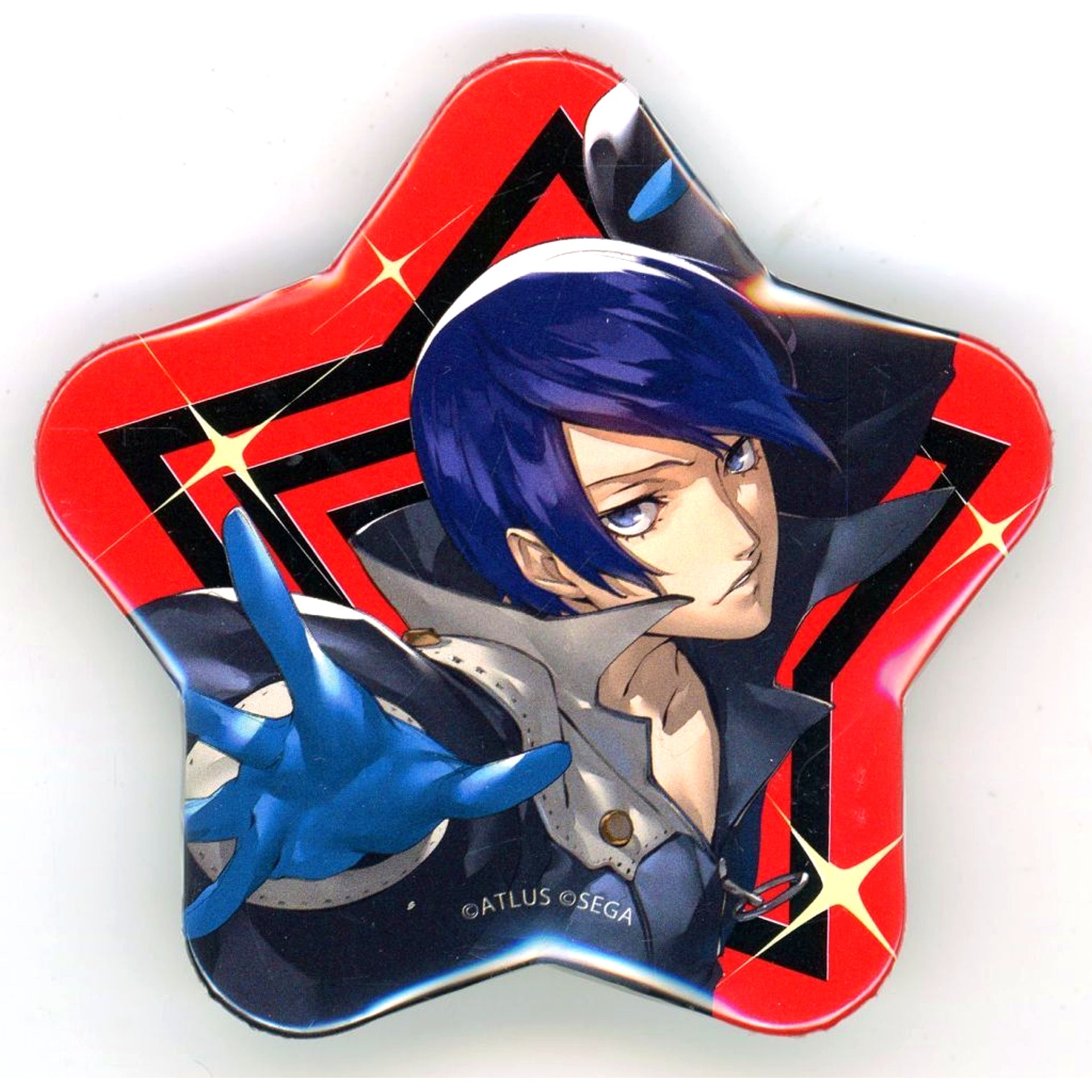 Yusuke Kitagawa Fox Persona 5 The Royal Star Button Collection [USED]