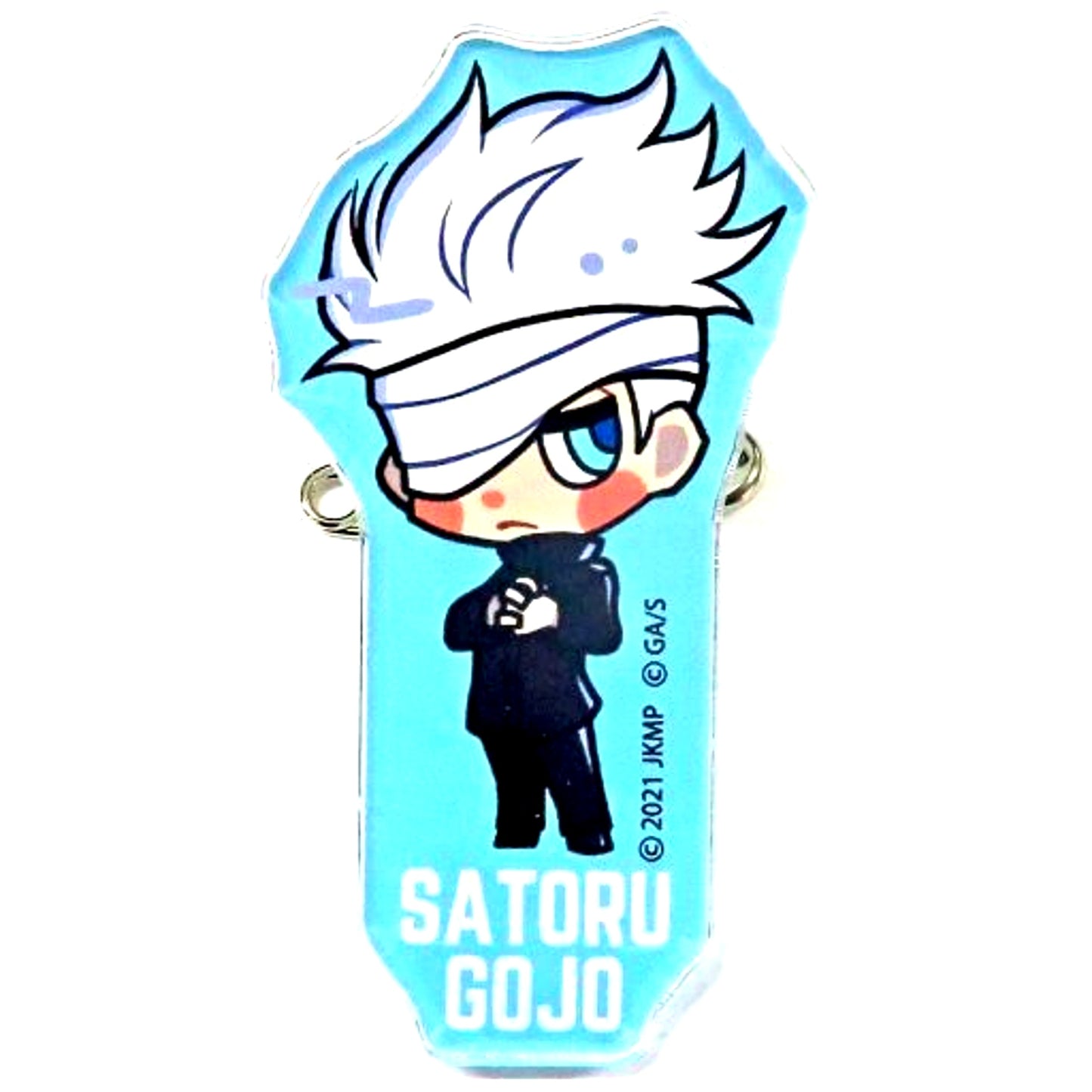 Satoru Gojo Jujutsu Kaisen 0 Cafe Acrylic Badge [USED]