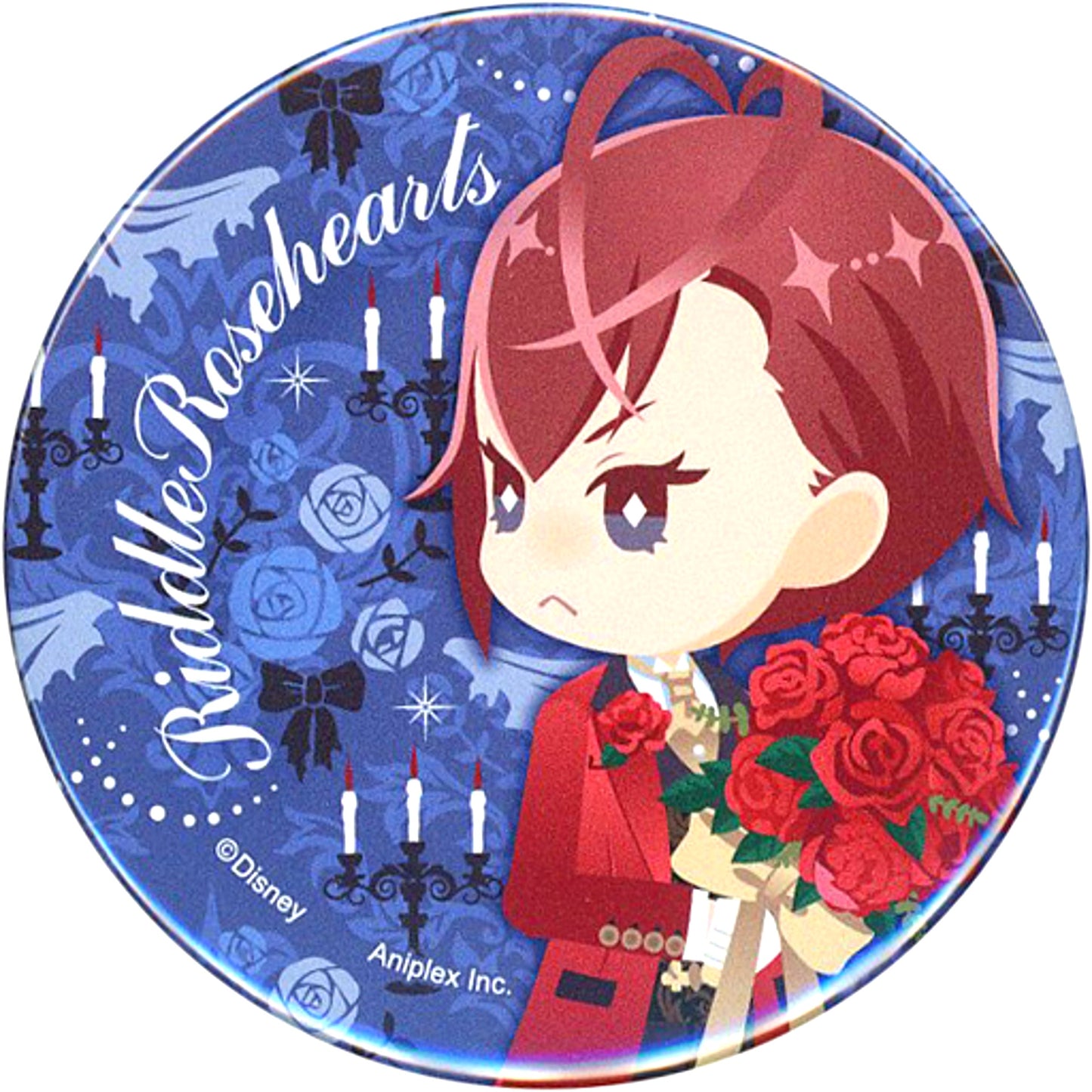 Riddle Rosehearts Disney Twisted Wonderland Button Collection Exhibition The World Born From Villains [USED]