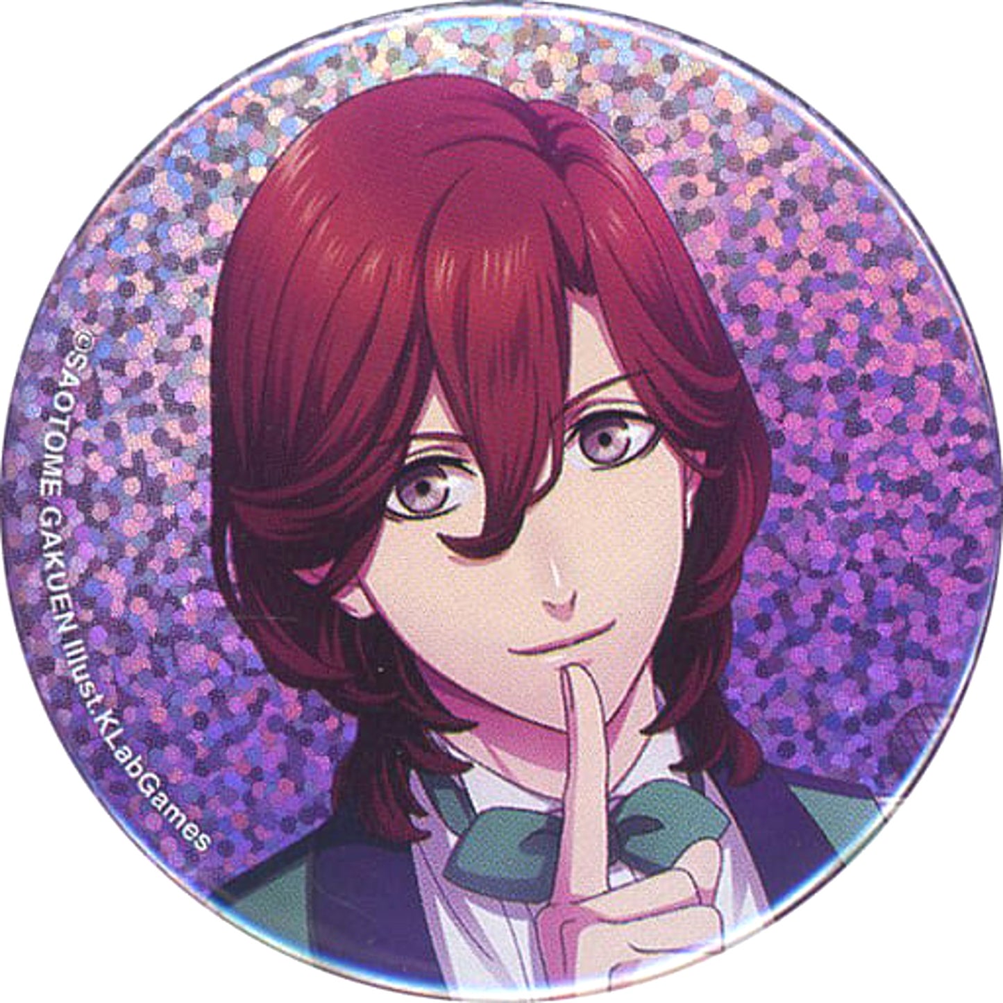 Uta no Prince Sama Reiji Kotobuki Trading Hologram Can Badge Event Collection SR Another Shot Ver. Buttons [USED]