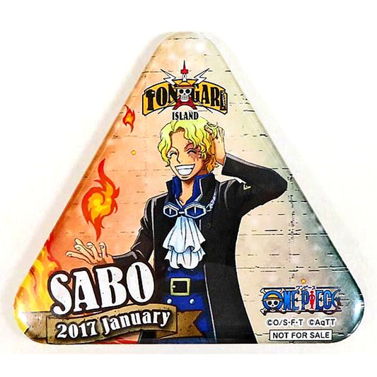 Sabo One Piece 2017 January Tongari Button Tongari Island Mission Clear Prize [USED]