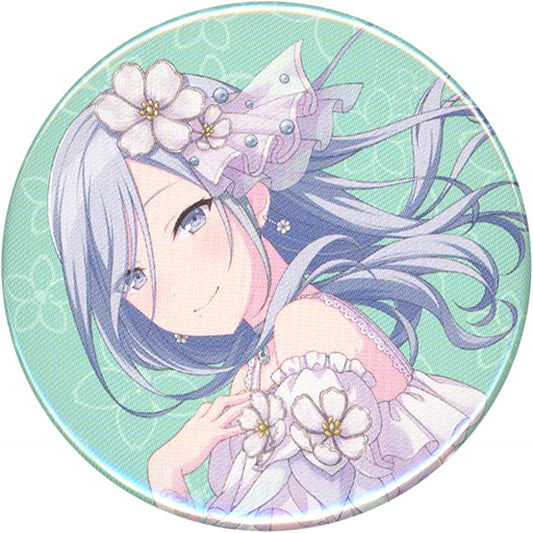 Shizuku Hinomori Project SEKAI Colorful Stage! feat. Hatsune Miku MORE MORE JUMP! Color of Drops Tenshi no Clover 56mm Button Animate Bonus [USED]