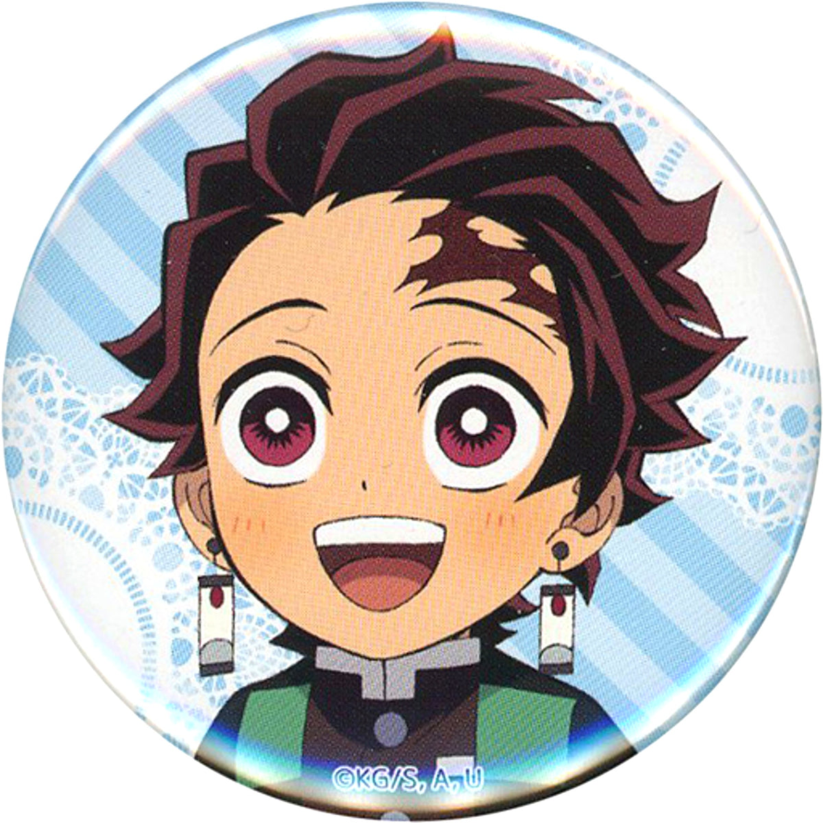 Tanjiro Kamado Demon Slayer ufotable Cafe Machi Asobi Cafe White Day Event 2022 Random Button [USED]