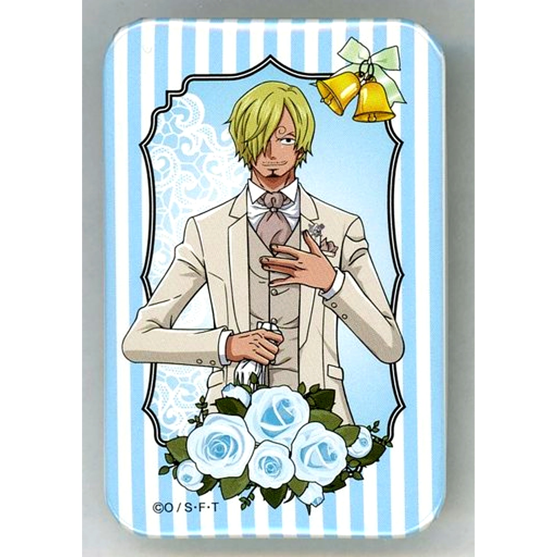Sanji One Piece Trading Square Button Wedding Ver. [USED]