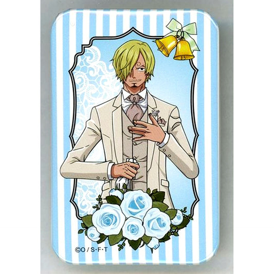 Sanji One Piece Trading Square Button Wedding Ver. [USED]