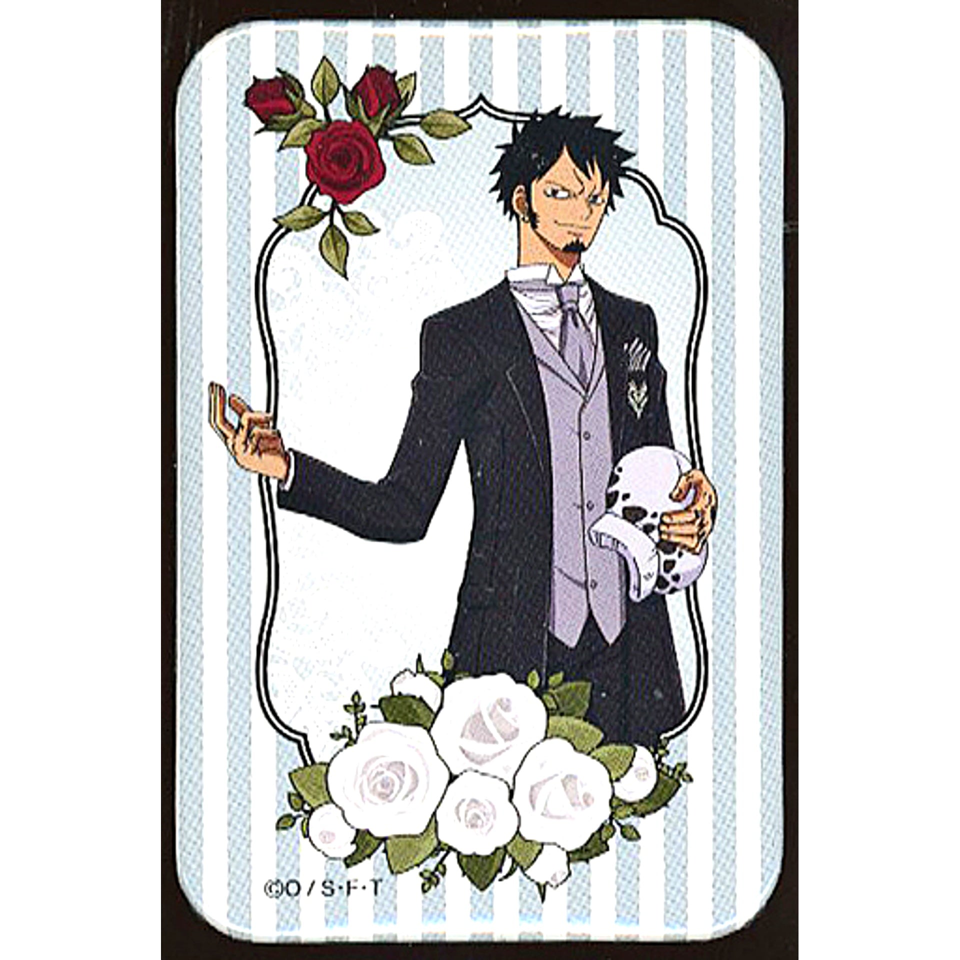 Trafalgar Law One Piece Trading Square Button Wedding Ver. [USED]