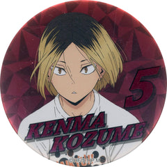 Haikyu!! Kenma Kozume Can Badge Decoration Specifications Joint Practice Session 2020 Limited Buttons [USED]