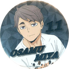 Haikyu!! Osamu Miya Can Badge Decoration Specifications Joint Practice Session 2020 Limited Buttons [USED]
