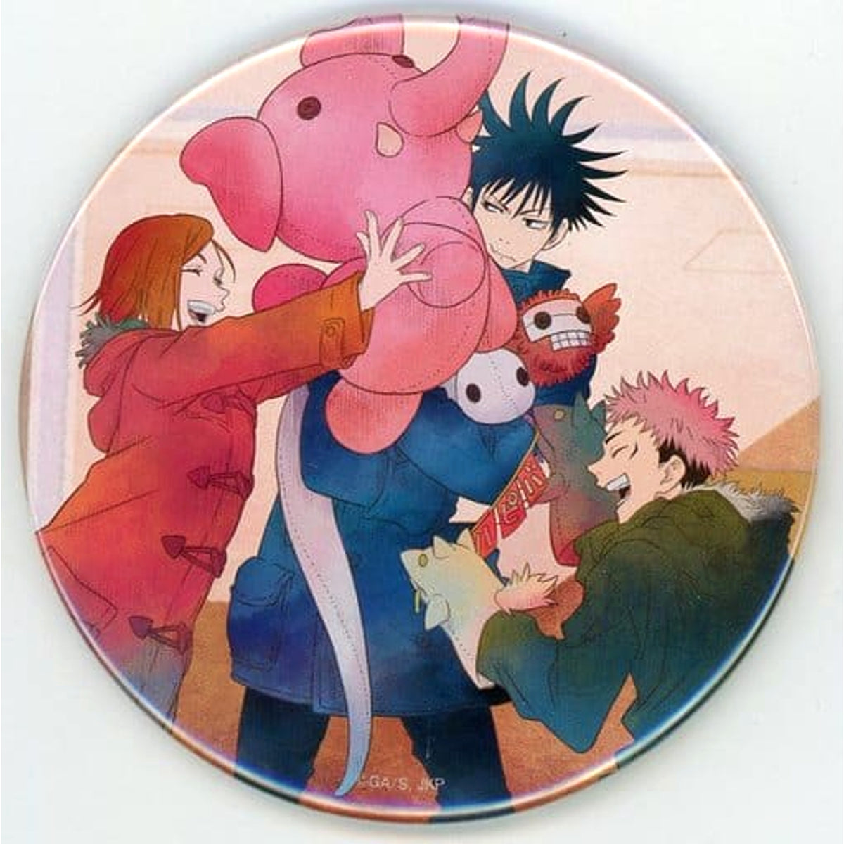 Jujutsu Kaisen Megumi Fushiguro BIRTHDAY2021 Big Can Badge Buttons [USED]