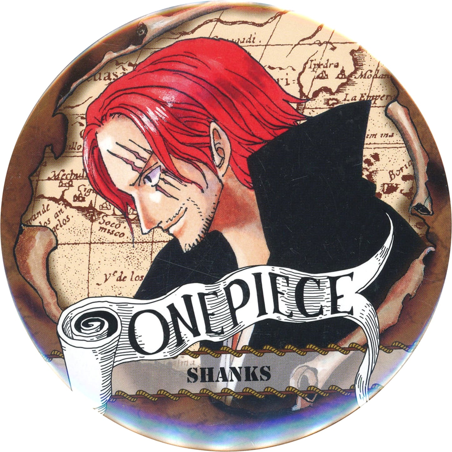 Shanks One Piece Collection Button Part 2 [USED]
