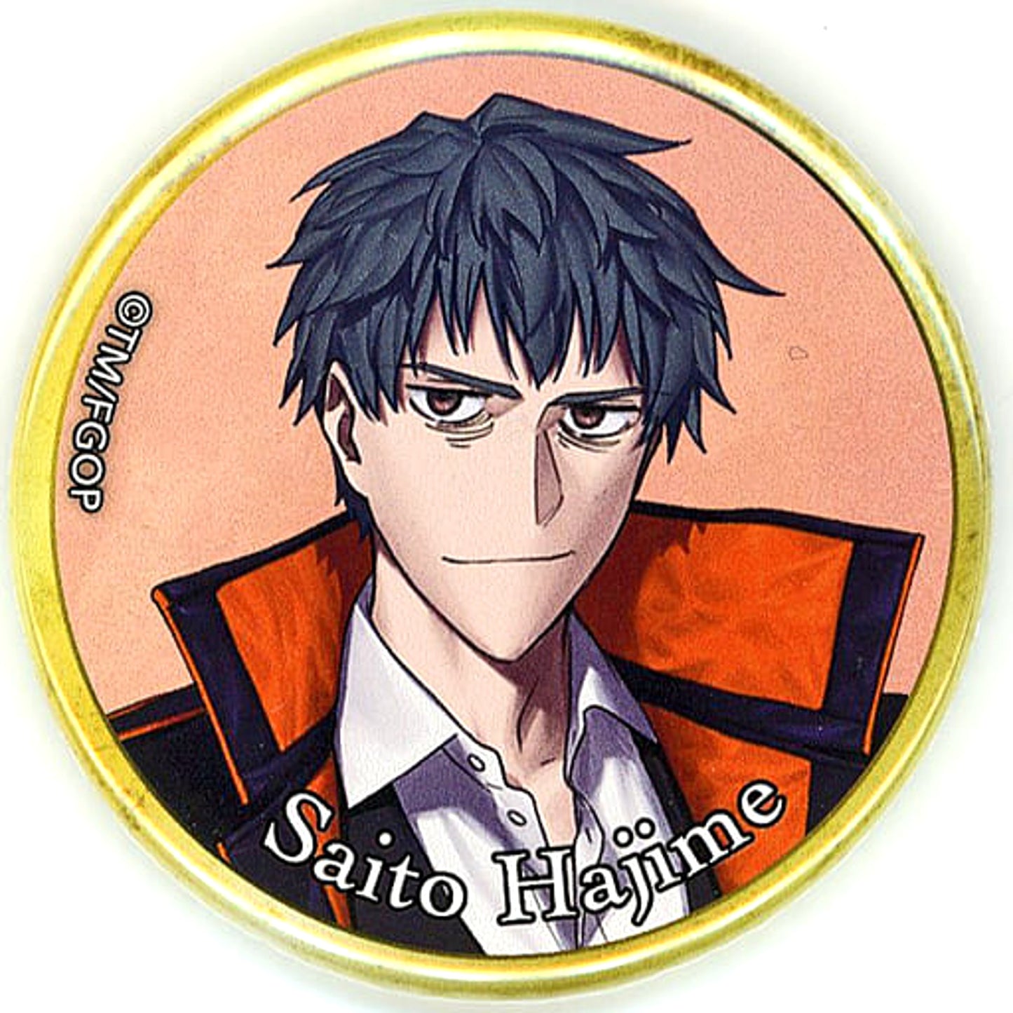 Saber/Hajime Saito Fate/Grand Order Spirit Origin Summon Button Vol.9 Anime Japan 2022 Limited [USED]