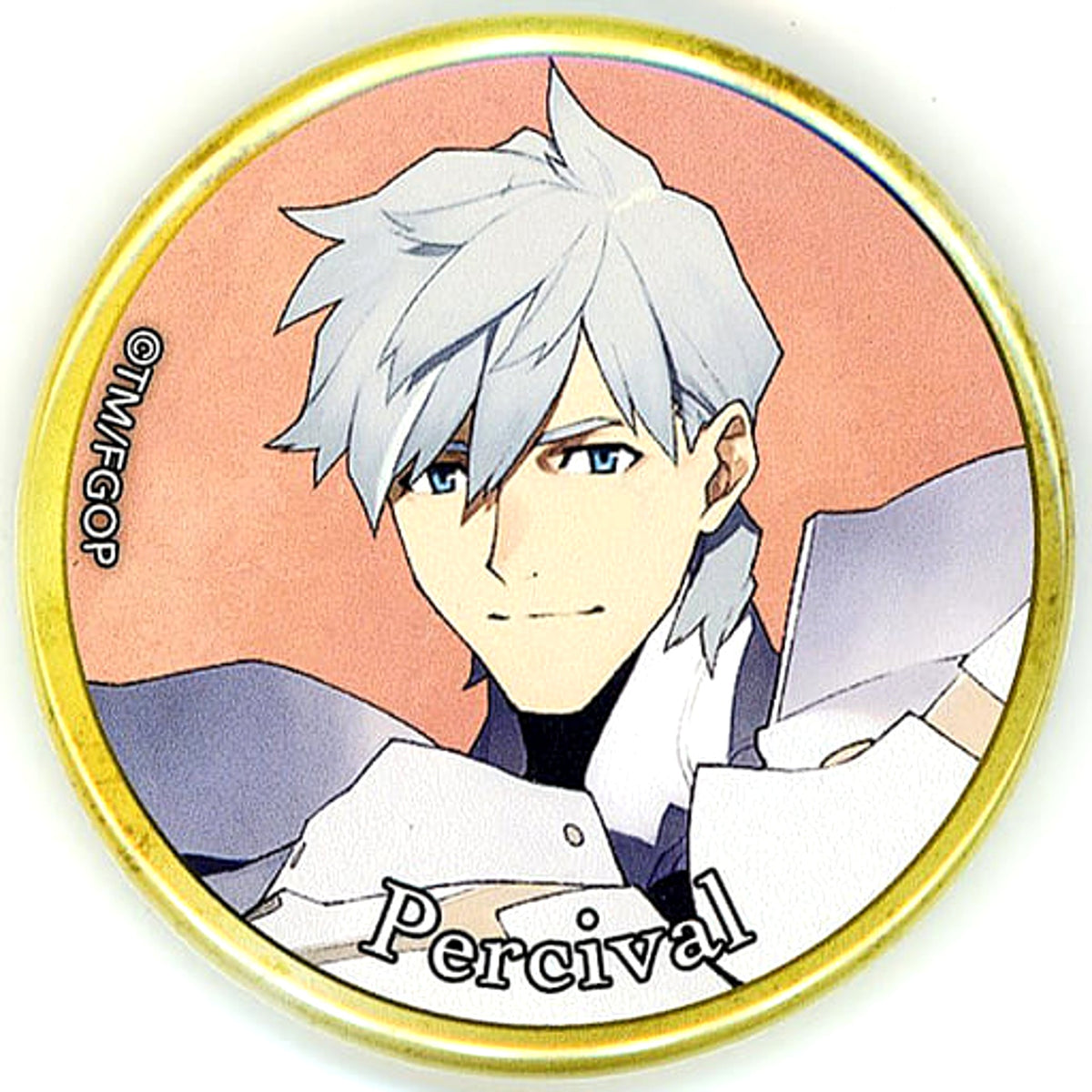 Fate/Grand Order Lancer/Percival Spirit Origin Summon Can Badge Vol.9 Animejapan 2022 Limited Buttons [USED]