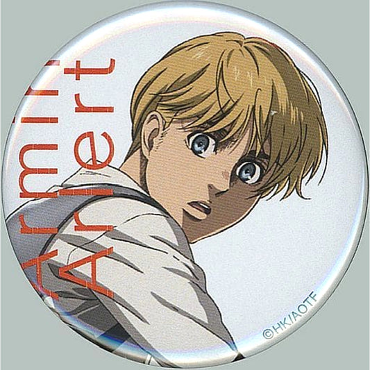 Attack on Titan The Final Season Armin Arlert Can Badge Collection General Copyright Mappa 10th Anniversary Since2011 in animate Limited Buttons [USED]