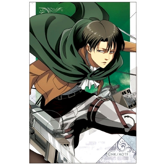 Levi Attack on Titan Art Button [USED]
