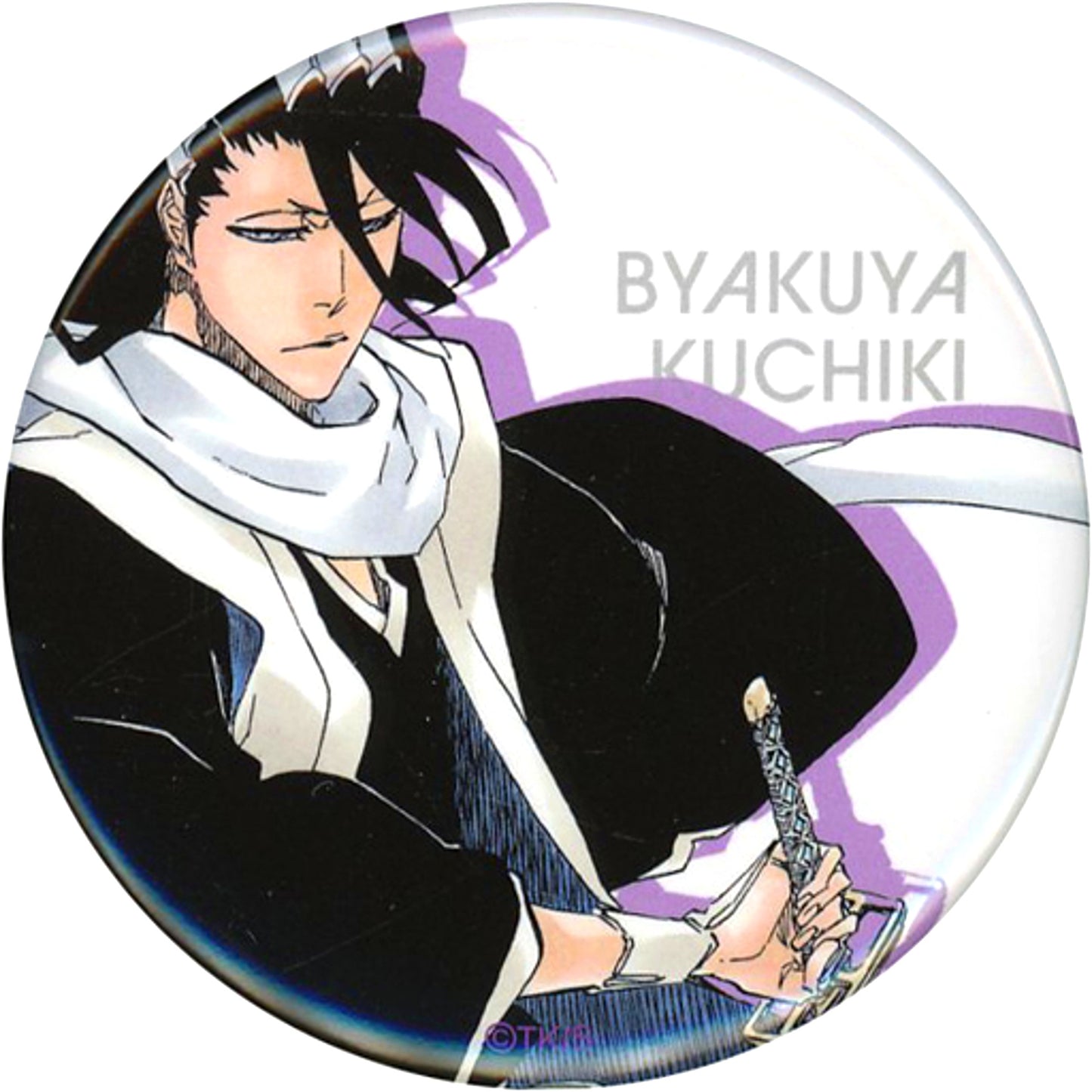 Byakuya Kuchiki Bleach 20th Anniversary Exhibition BLEACH EX. Original Button Collection [USED]