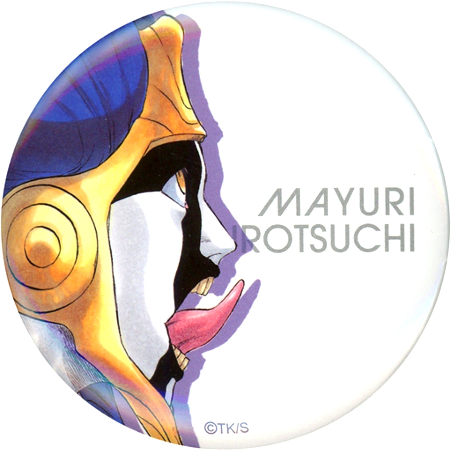Mayuri Kurotsuchi BLEACH 20th Anniversary Exhibition BLEACH EX. Original Button Collection [USED]