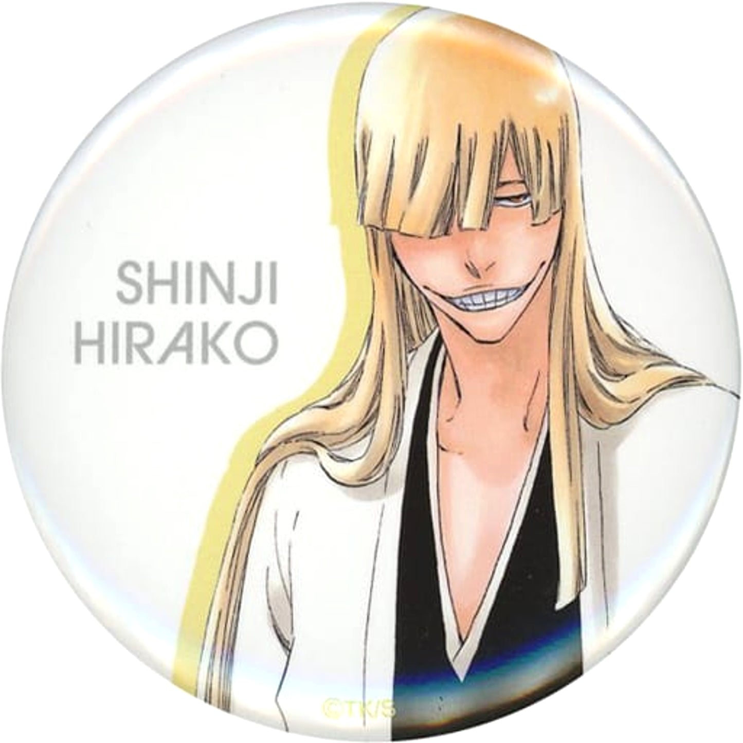 Bleach Shinji Hirako Original Can Badge Collection 20th Anniversary Original Art Exhibition Bleach Ex. Limited Buttons [USED]