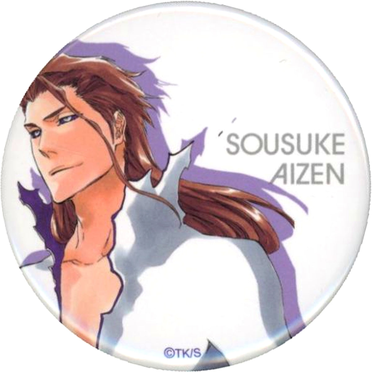 Sosuke Aizen Bleach 20th Anniversary Exhibition BLEACH EX. Original Button Collection [USED]