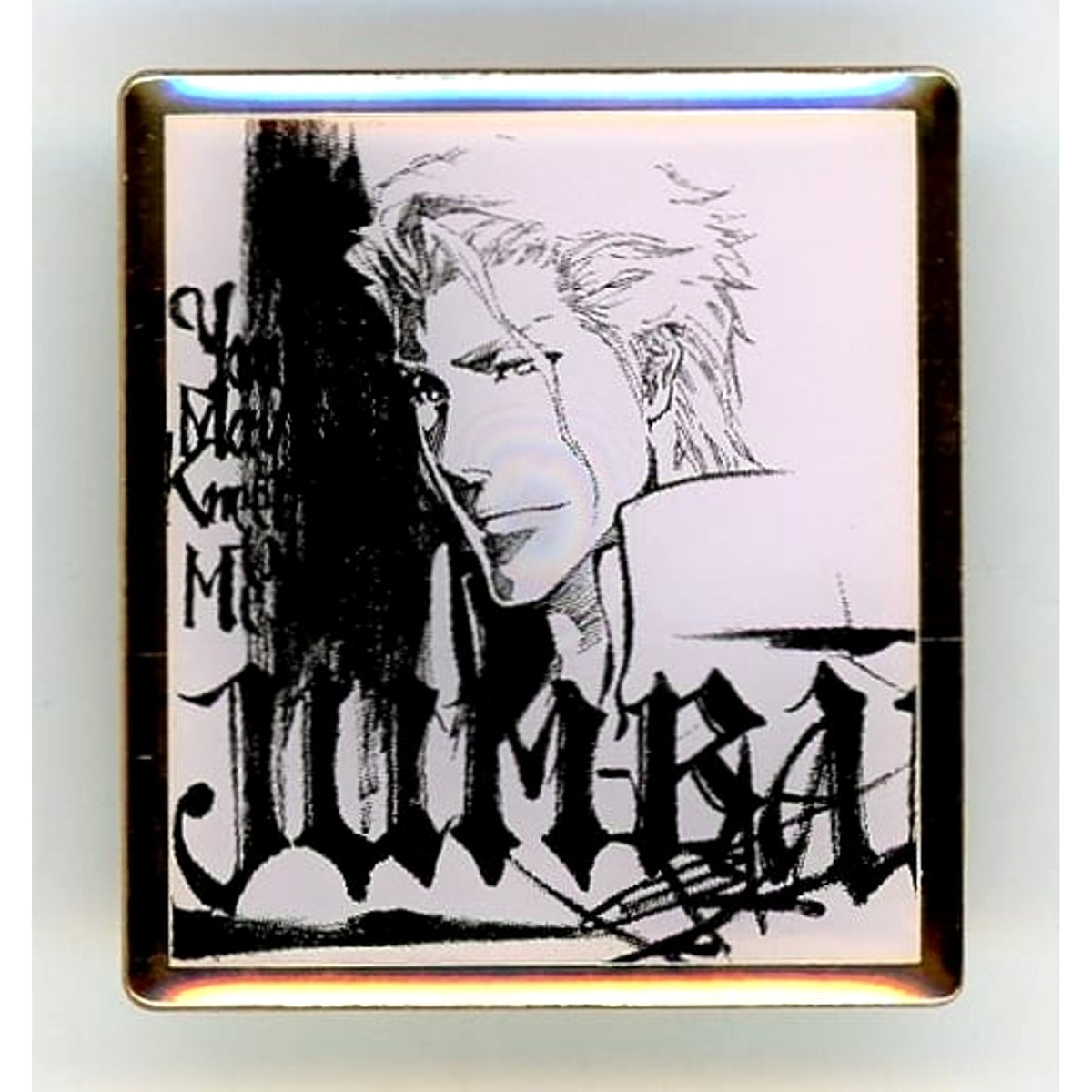 Bleach Sosuke Aizen Original Pin Badge 20th Anniversary Original Art Exhibition Bleach Ex. Limited Buttons [USED]