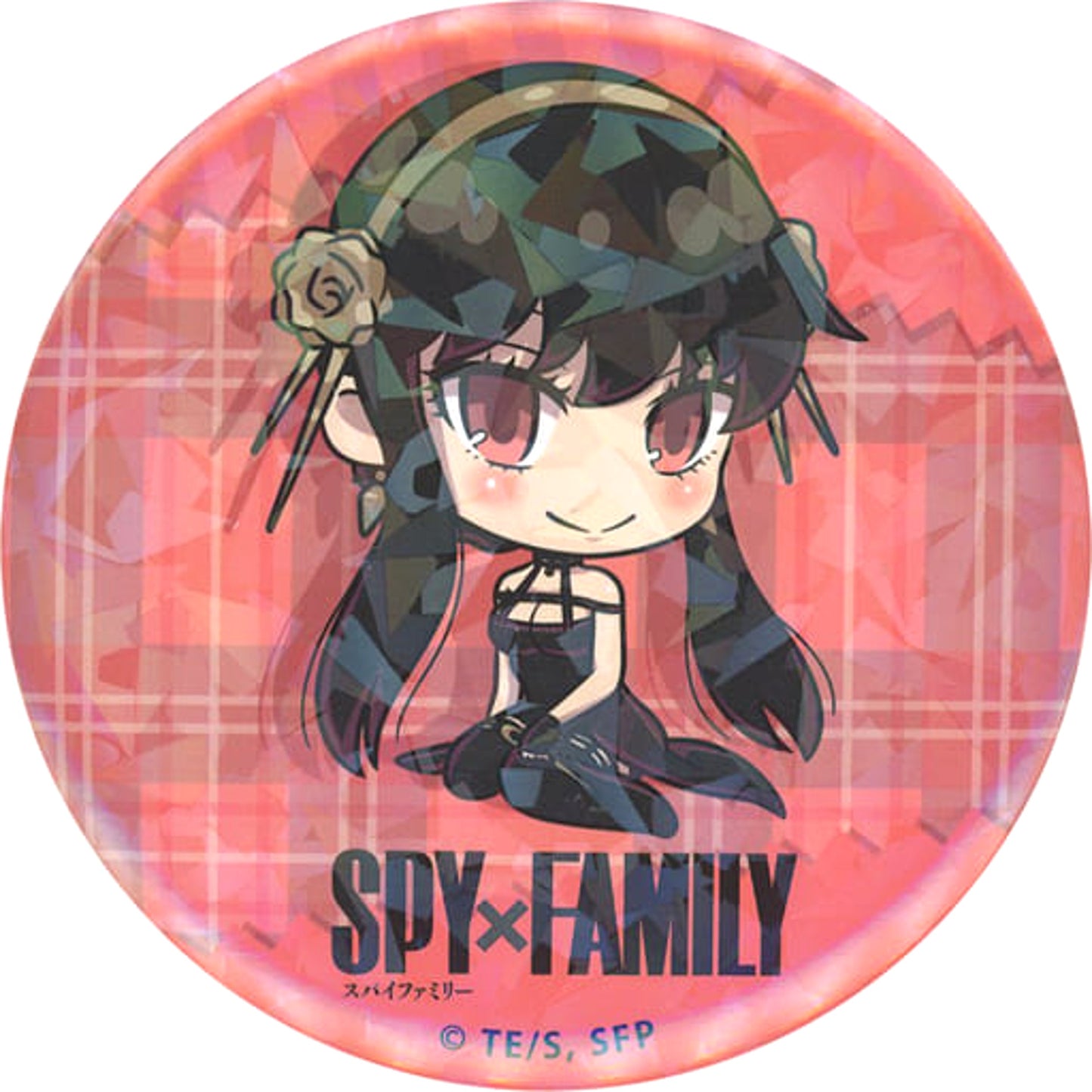 SPY x FAMILY Yor Forger Chibi Can Badge Buttons [USED]