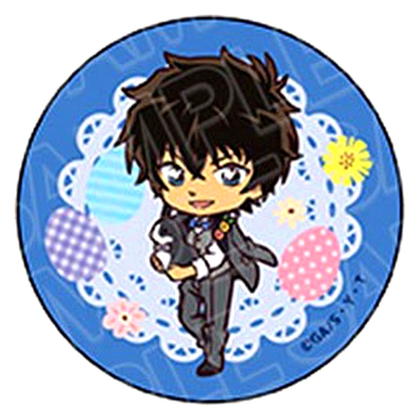 Jinpei Matsuda Deformed Rabbit ver. Detective Conan Hologram Button [USED]