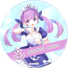 VTuber Hololive Minato Aqua Random Can Badge Hololive Super Expo 2022 Limited Buttons [USED]