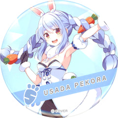 VTuber Hololive Usada Pekora Random Can Badge Hololive Super Expo 2022 Limited Buttons [USED]
