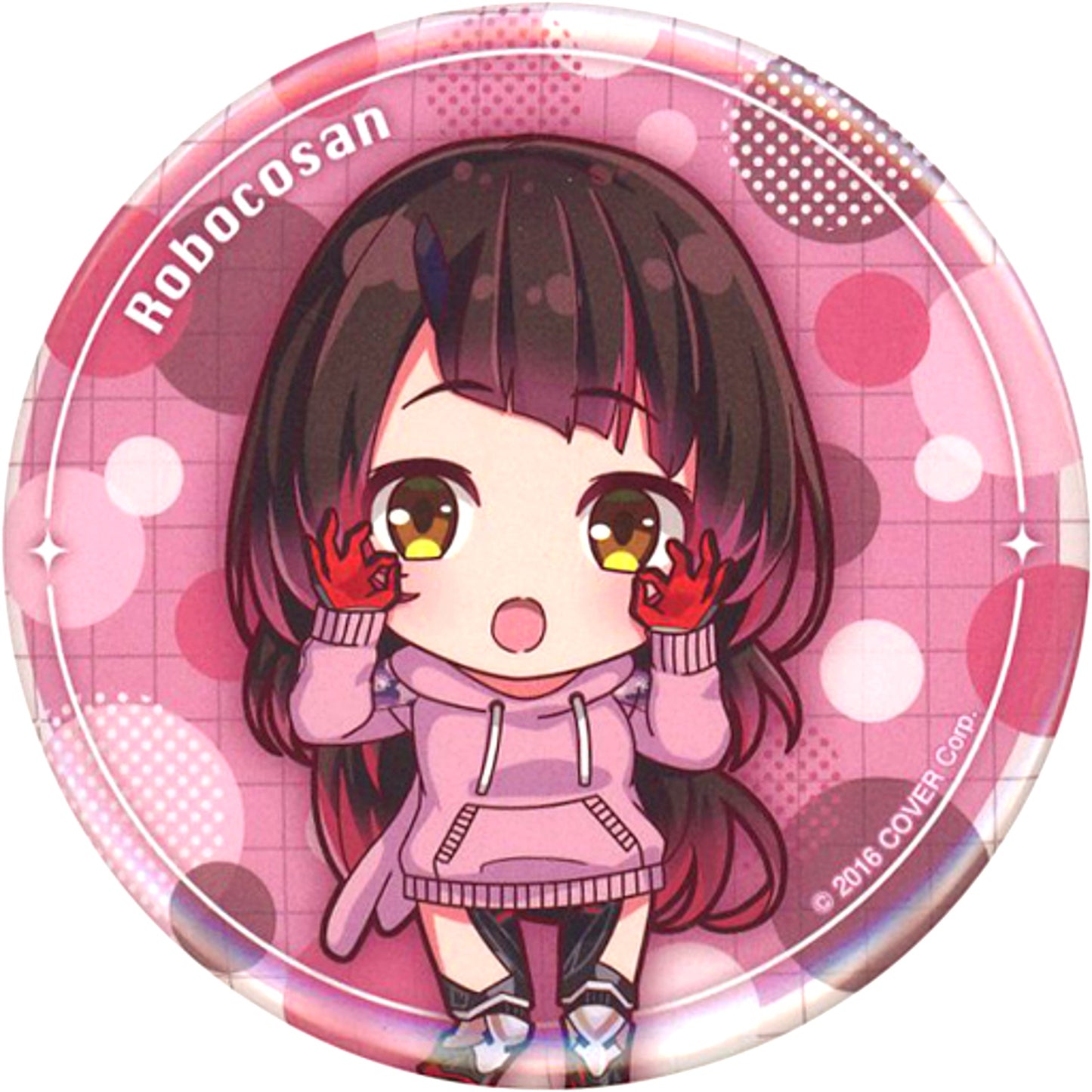 Robocosan Virtual YouTuber Hololive Trading Button Gen 0 Made to Order Limited hololive SUPER EXPO 2022 [USED]