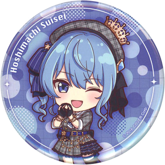 VTuber Hololive Hoshimachi Suisei Trading Can Badge Hololive 0th Generation Hololive Super Expo 2022 Limited BTO Limitied Buttons [USED]